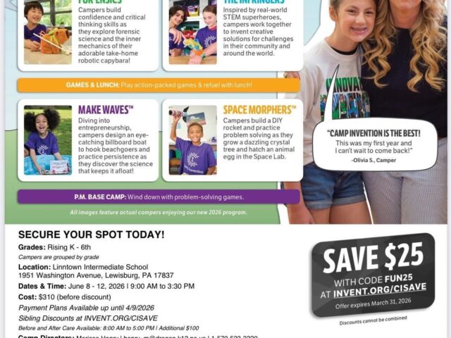 Camp Invention: Spark (Lewisburg)