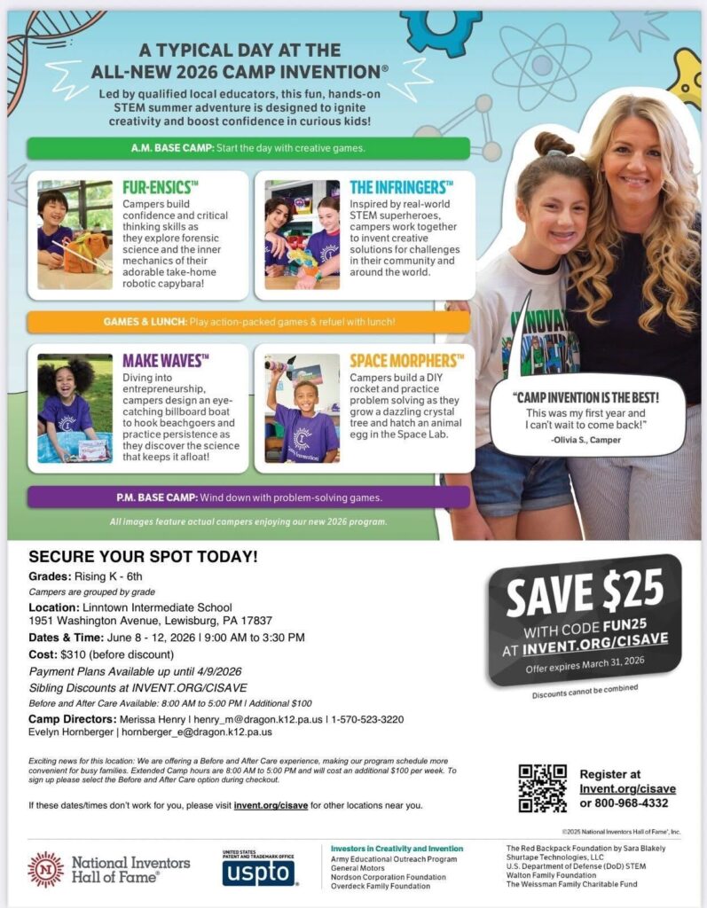 Camp Invention: Spark (Lewisburg)