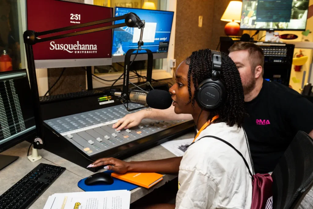 Susquehanna University Summer Pre-College Program- Media Works Studio