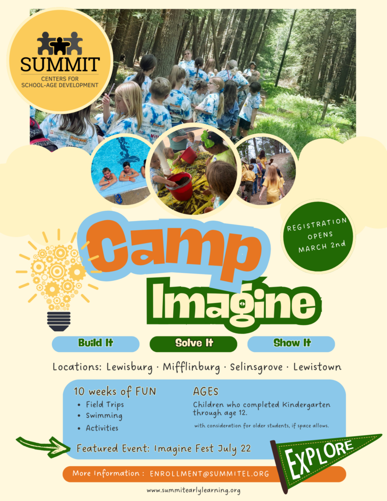 Summer Day Camps- SUMMIT Early Learning Center (Lewisburg)