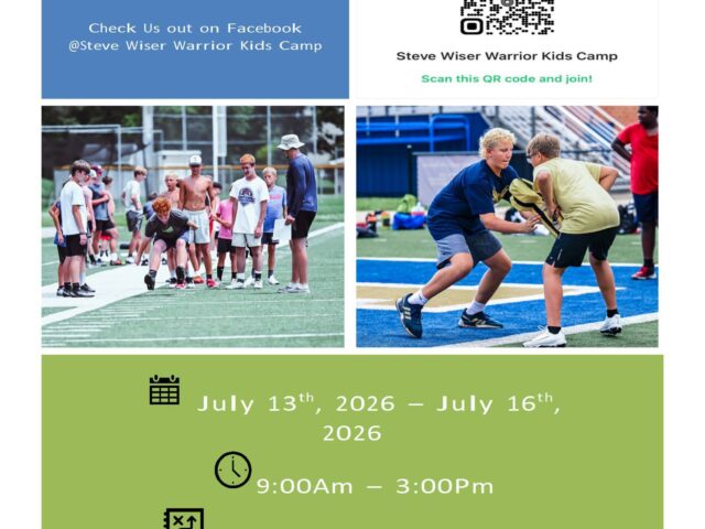 35th Steve Wiser Warrior Youth Football Camp