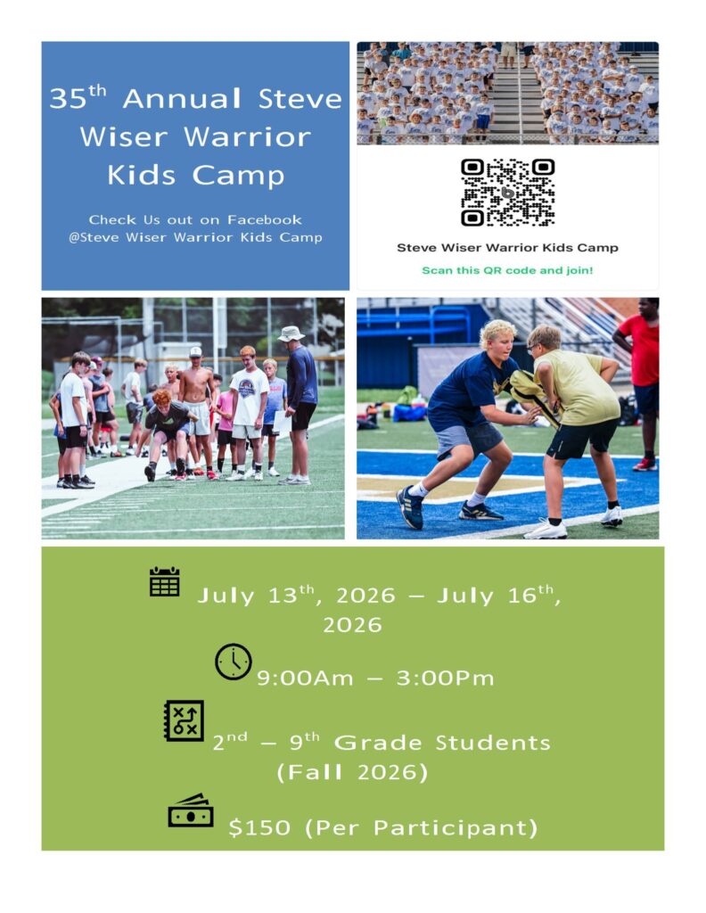 35th Steve Wiser Warrior Youth Football Camp