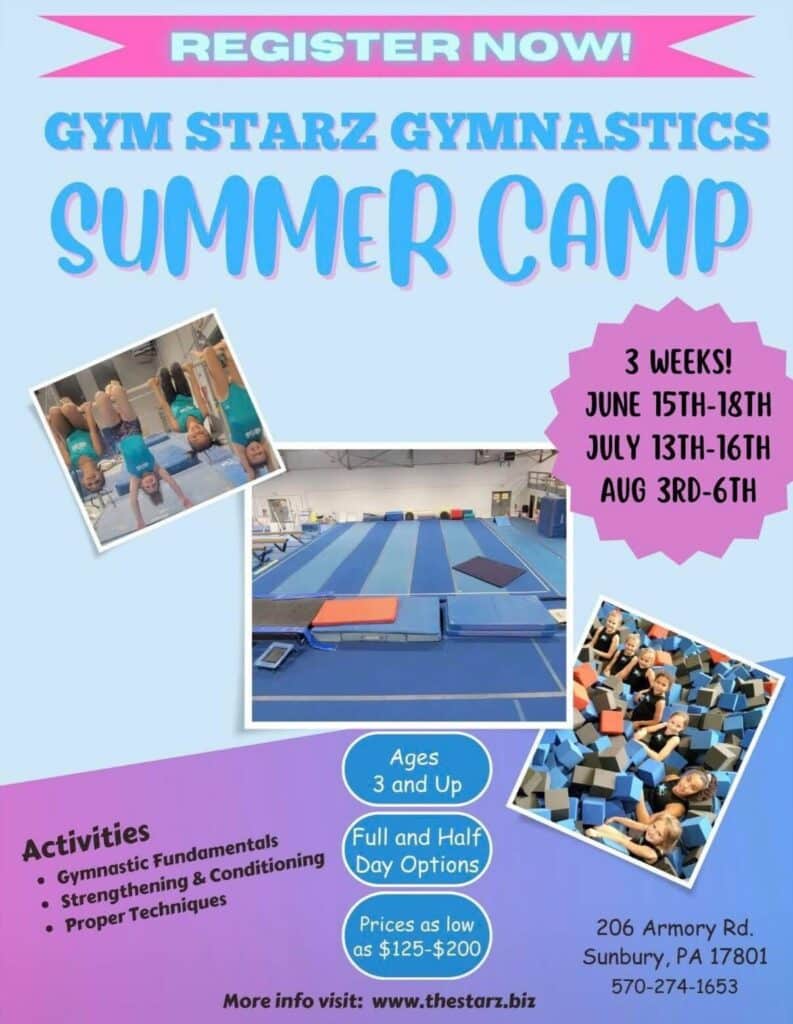 Gym Starz Gymnastics- Recreation Camps