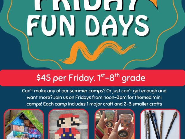 Friday Fun Days-The Creative Space