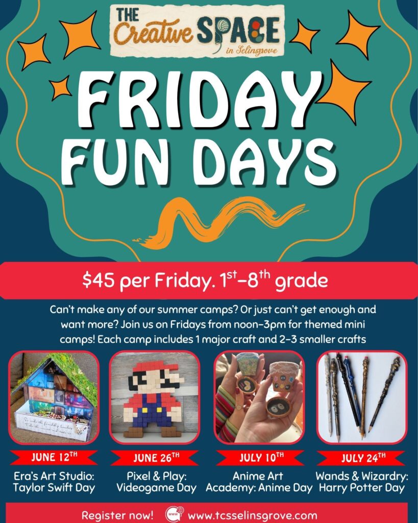 Friday Fun Days-The Creative Space