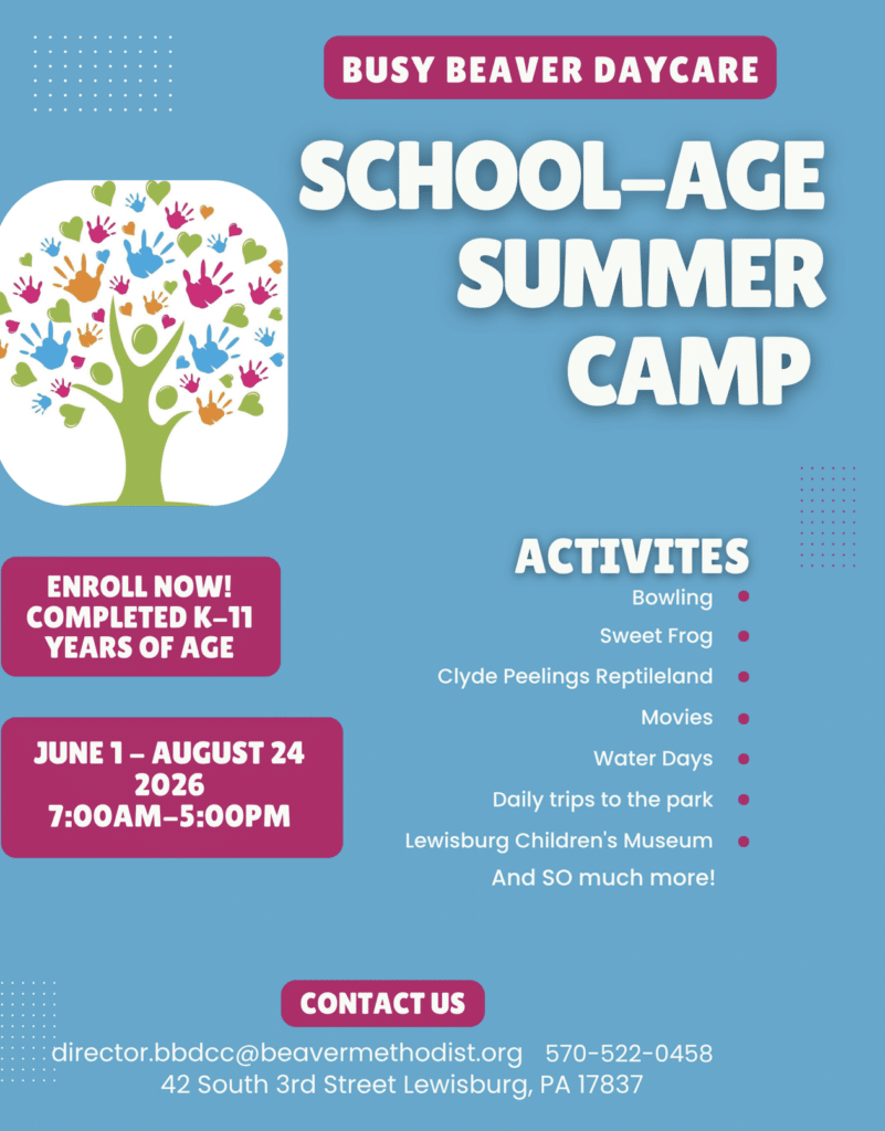 School Age Summer Day Camp- Busy Beaver Daycare Center