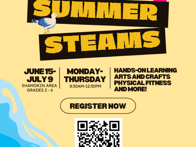Summer STEAMS Camp- Shamokin