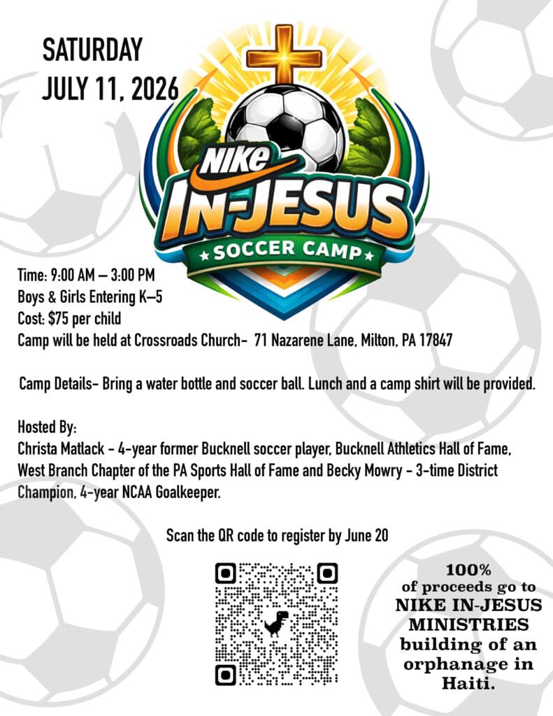 Nike in Jesus- Soccer Camp