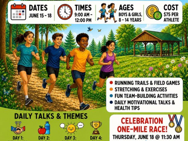 Summer Running Camp- Run Free Kids